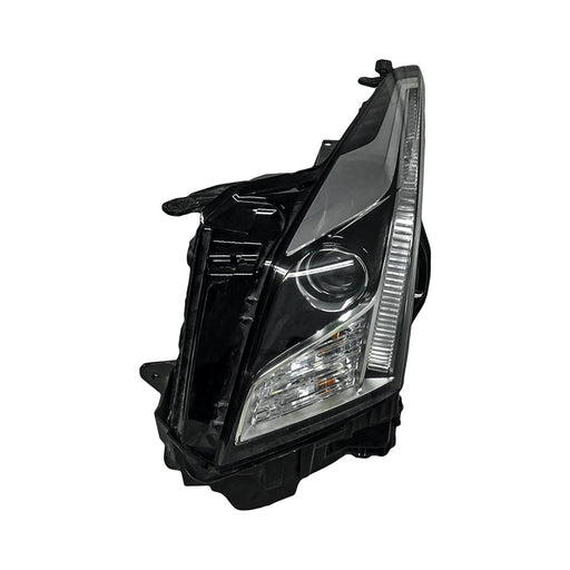 2013-2015 Cadillac ATS Base/Luxury/Performance/Premium/Premium Sport Driver Side Headlight Assembly Hid W/O Leveling System To 9-29-14 Composite Sedan - GM2502385-Partify-Painted-Replacement-Body-Parts