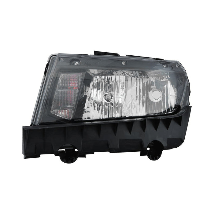 2014-2015 Chevrolet Camaro Driver Side Headlight Assembly Halogen Composite - GM2502391-Partify-Painted-Replacement-Body-Parts
