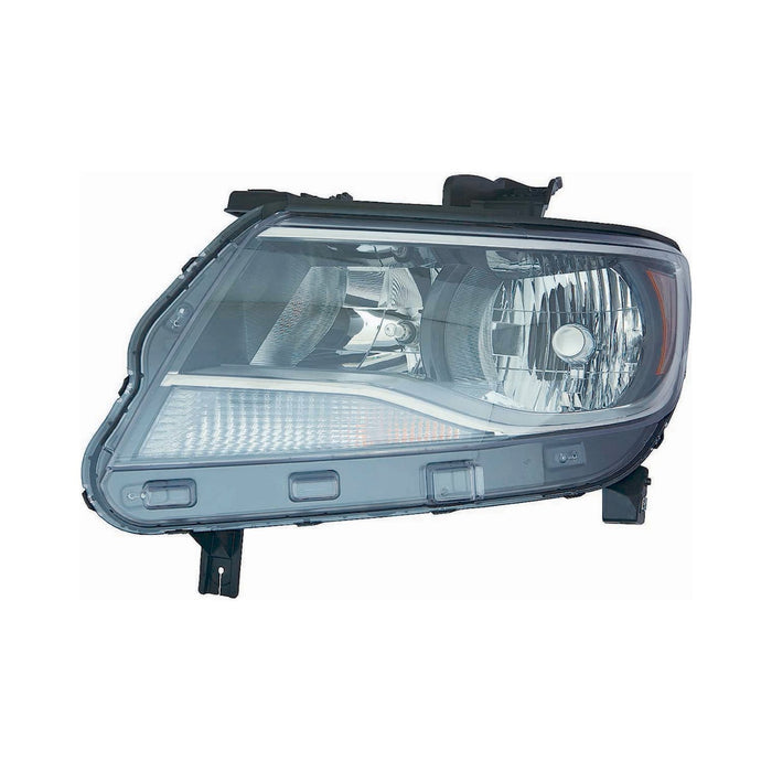 2015-2022 Chevrolet Colorado Base/LT/WT Driver Side Headlight Assembly W/O Luxury Pkg Composite - GM2502407-Partify-Painted-Replacement-Body-Parts