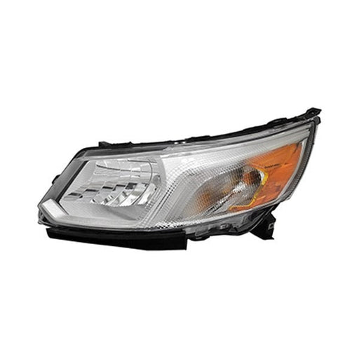 2015-2018 Chevrolet City Express Driver Side Headlight Assembly Halogen Composite - GM2502421-Partify-Painted-Replacement-Body-Parts