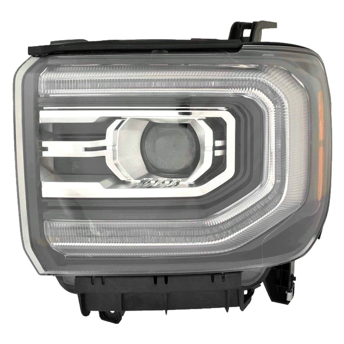 2016-2018 GMC Sierra 1500 Driver Side Headlight Assembly Led Composite - GM2502459-Partify-Painted-Replacement-Body-Parts