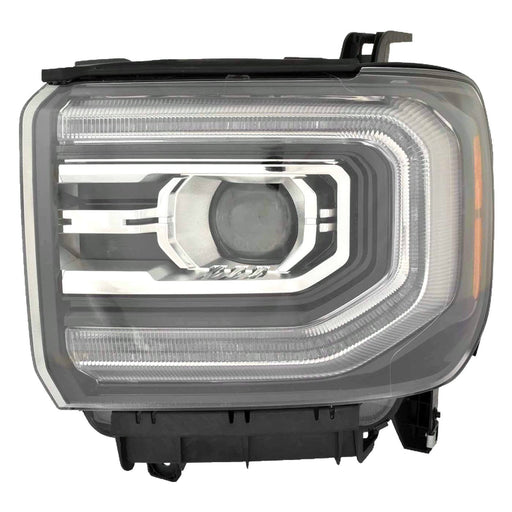 2016-2018 GMC Sierra 1500 Driver Side Headlight Assembly Led Composite - GM2502459-Partify-Painted-Replacement-Body-Parts