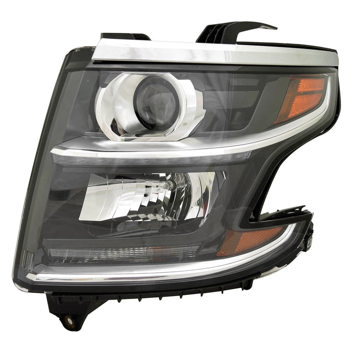 2018-2020 Chevrolet Suburban/Tahoe Driver Side Headlight Assembly W/O Rst Pkg W/O Intelligent High Beams Composite - GM2502485-Partify-Painted-Replacement-Body-Parts