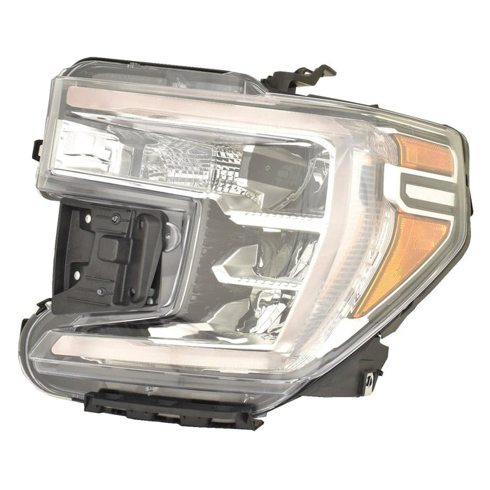 2019-2022 GMC Sierra 1500/1500 Limited Base/Elevation/SLE/Elevation/SLE Driver Side Headlight Assembly W/O Led Signal Lamp Composite - GM2502495-Partify-Painted-Replacement-Body-Parts