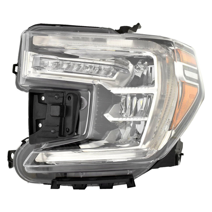 2019-2022 GMC Sierra 1500/1500 Limited Driver Side Headlight Assembly W/Led Signal Lamp Composite - GM2502496-Partify-Painted-Replacement-Body-Parts