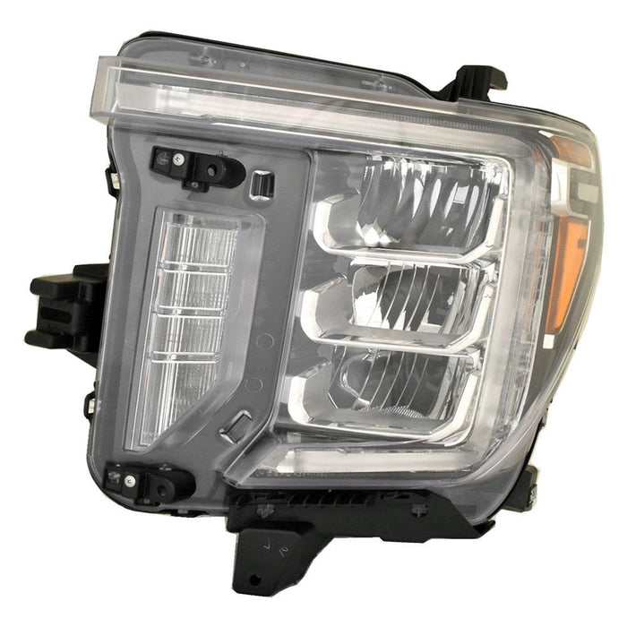 2020-2023 GMC Sierra 2500/3500 Driver Side Headlight Assembly W/Led Signal Lamp Composite - GM2502513-Partify-Painted-Replacement-Body-Parts