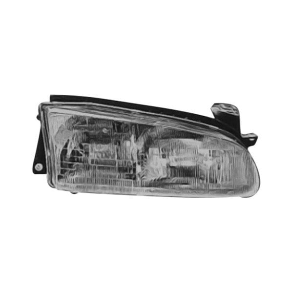 1993-1997 Geo Prizm Passenger Side Headlight Assembly Composite - GM2503134-Partify-Painted-Replacement-Body-Parts