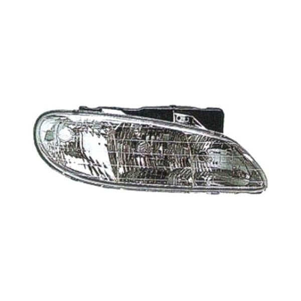 1996-1998 Pontiac Grand Am Passenger Side Headlight Assembly Composite - GM2503140-Partify-Painted-Replacement-Body-Parts