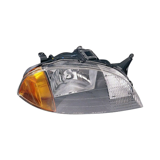 1998-2001 Suzuki Swift/Chevrolet Metro/Pontiac Firefly Passenger Side Headlight Assembly Composite - GM2503166-Partify-Painted-Replacement-Body-Parts