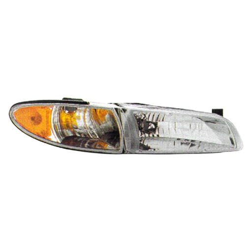 1997-2003 Pontiac Grand Prix Passenger Side Headlight Assembly Combination Lamp Assembly Composite - GM2503170-Partify-Painted-Replacement-Body-Parts