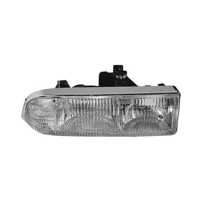 1998-2004 Chevrolet Blazer/S10 Passenger Side Headlight Assembly W/Bright Bezel Composite - GM2503172-Partify-Painted-Replacement-Body-Parts