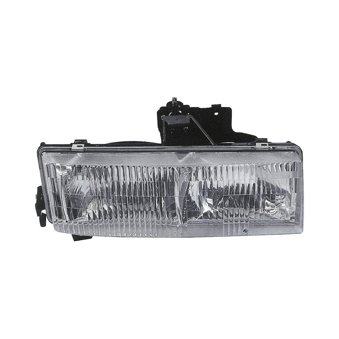 1996-2002 Chevrolet Express 1500/2500/3500/GMC Savana 1500 Passenger Side Headlight Assembly Late Design Composite - GM2503176-Partify-Painted-Replacement-Body-Parts