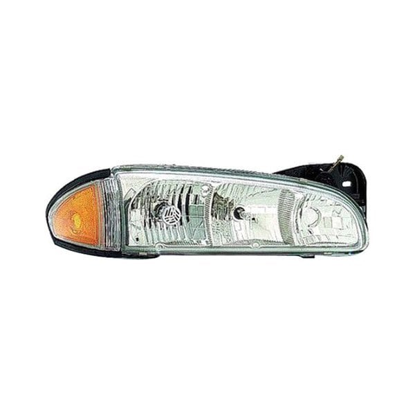 1996-1999 Pontiac Bonneville Passenger Side Headlight Assembly Includes Park/Signal/Marker Lamps Composite - GM2503177-Partify-Painted-Replacement-Body-Parts