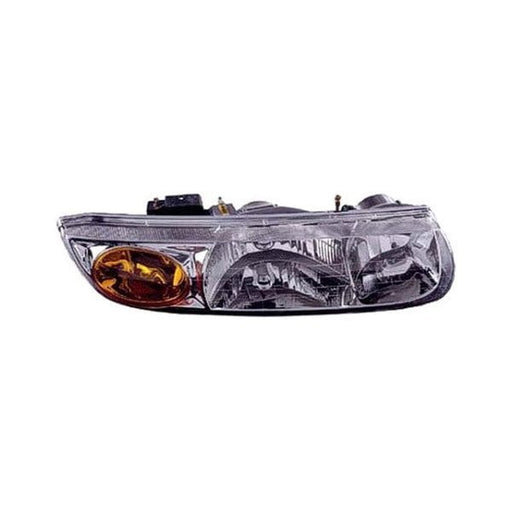 2000-2002 Saturn SL/SL1/SL2/SW2 Passenger Side Headlight Assembly Includes Park/Signal Lamps Composite - GM2503206-Partify-Painted-Replacement-Body-Parts