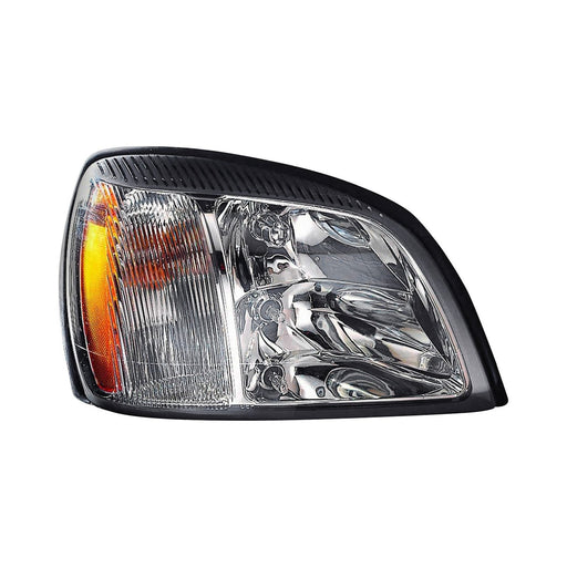 2004-2005 Cadillac DeVille Passenger Side Headlight Assembly Complete Assembly Composite - GM2503240-Partify-Painted-Replacement-Body-Parts