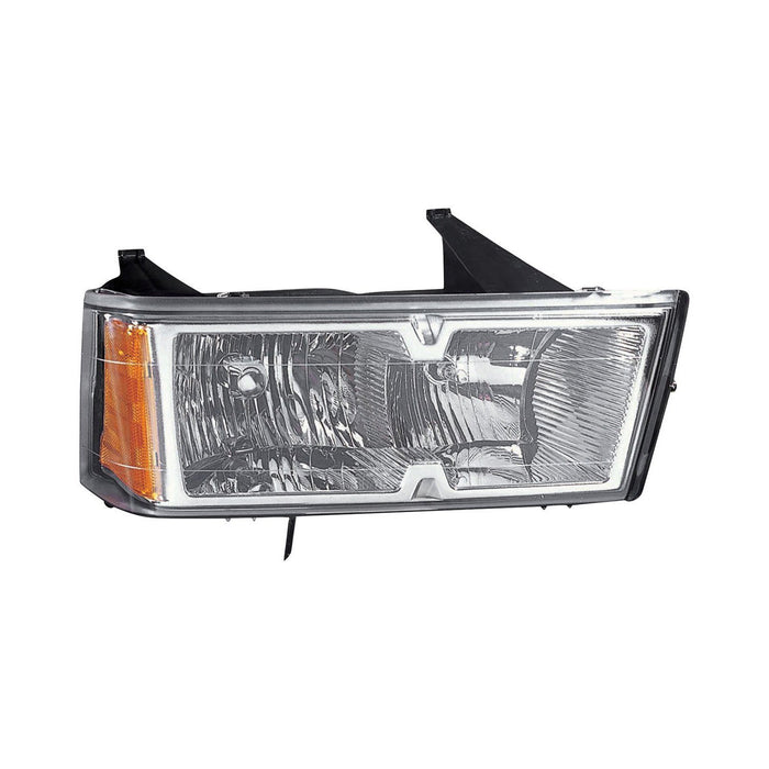 2005-2008 Chevrolet Colorado Passenger Side Headlight Assembly W/Bright Bezel Extreme Composite - GM2503247-Partify-Painted-Replacement-Body-Parts
