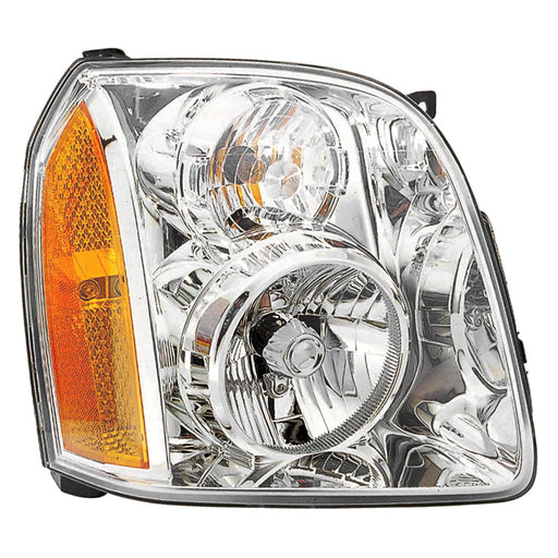 2007-2014 GMC Yukon/Yukon XL 1500/Yukon XL 2500 Base/Hybrid/SLE/SLT/SLE/SLT Passenger Side Headlight Assembly Composite - GM2503265-Partify-Painted-Replacement-Body-Parts