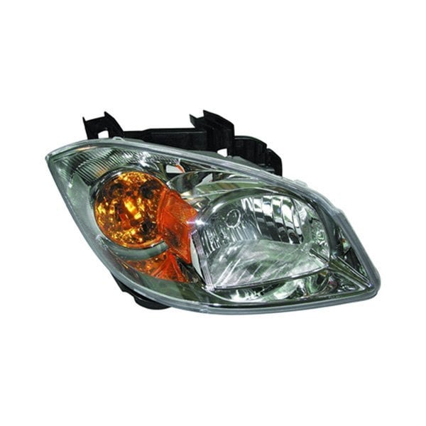 2005-2010 Chevrolet Cobalt Base/LS/LT/LTZ Passenger Side Headlight Assembly Clear W/Bracket Composite - GM2503281-Partify-Painted-Replacement-Body-Parts