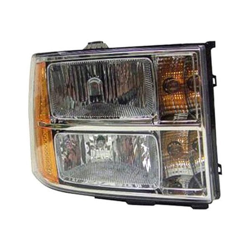 2007-2014 GMC Sierra 1500/2500/3500 Passenger Side Headlight Assembly Composite - GM2503283-Partify-Painted-Replacement-Body-Parts