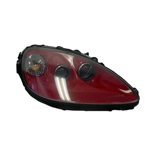 2005-2008 Chevrolet Corvette Passenger Side Headlight Assembly Victory Red Rpo-27U Composite - GM2503324-Partify-Painted-Replacement-Body-Parts