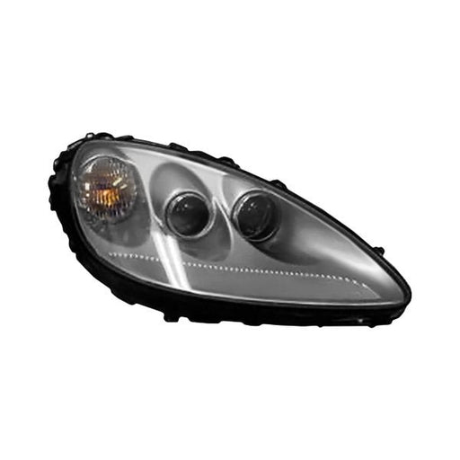 2005-2009 Chevrolet Corvette Passenger Side Headlight Assembly Silver Rpo-67U Composite - GM2503325-Partify-Painted-Replacement-Body-Parts