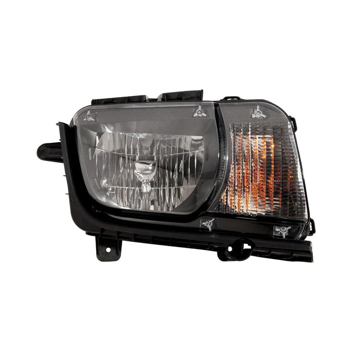 2010-2013 Chevrolet Camaro Passenger Side Headlight Assembly Halogen Composite - GM2503346-Partify-Painted-Replacement-Body-Parts