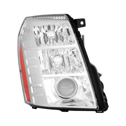 2007-2014 Cadillac Escalade/Escalade ESV/Escalade EXT Passenger Side Headlight Assembly Hid 2Nd Design Composite - GM2503348-Partify-Painted-Replacement-Body-Parts