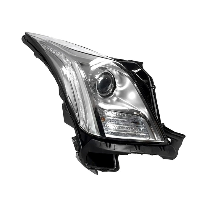 2013-2014 Cadillac XTS Passenger Side Headlight Assembly Hid W/Leveling System Composite - GM2503373-Partify-Painted-Replacement-Body-Parts