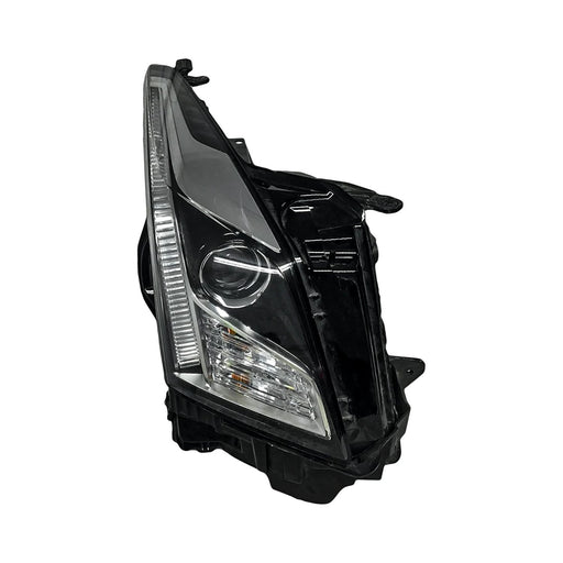 2013-2015 Cadillac ATS Base/Luxury/Performance/Premium/Premium Sport Passenger Side Headlight Assembly Hid W/O Leveling System To 9-29-14 Composite Sedan - GM2503385-Partify-Painted-Replacement-Body-Parts