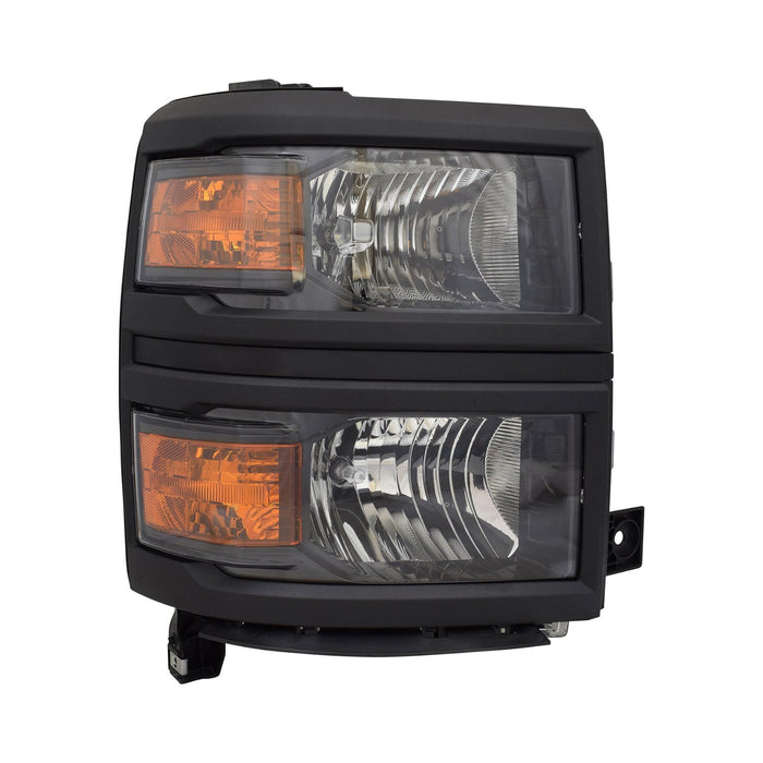 2015 Chevrolet Silverado 1500 LS Passenger Side Headlight Assembly Composite - GM2503395-Partify-Painted-Replacement-Body-Parts