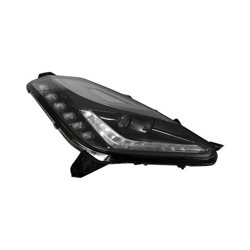 2014-2019 Chevrolet Corvette Passenger Side Headlight Assembly Composite - GM2503403-Partify-Painted-Replacement-Body-Parts