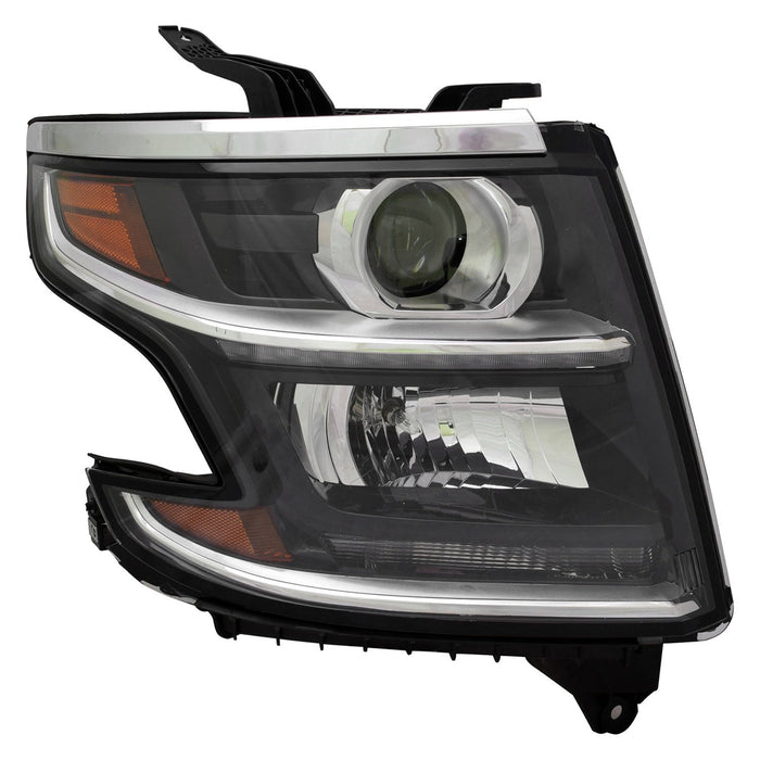 2015-2017 Chevrolet Suburban/Tahoe Passenger Side Headlight Assembly Halogen Composite - GM2503405-Partify-Painted-Replacement-Body-Parts