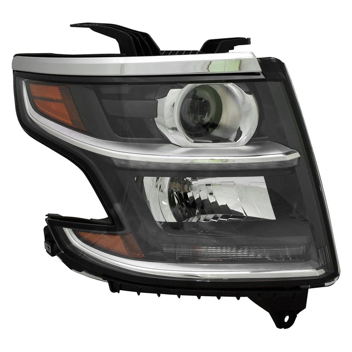 2015-2020 Chevrolet Suburban/Tahoe Passenger Side Headlight Assembly Hid W/O Rst Pkg Composite - GM2503406-Partify-Painted-Replacement-Body-Parts