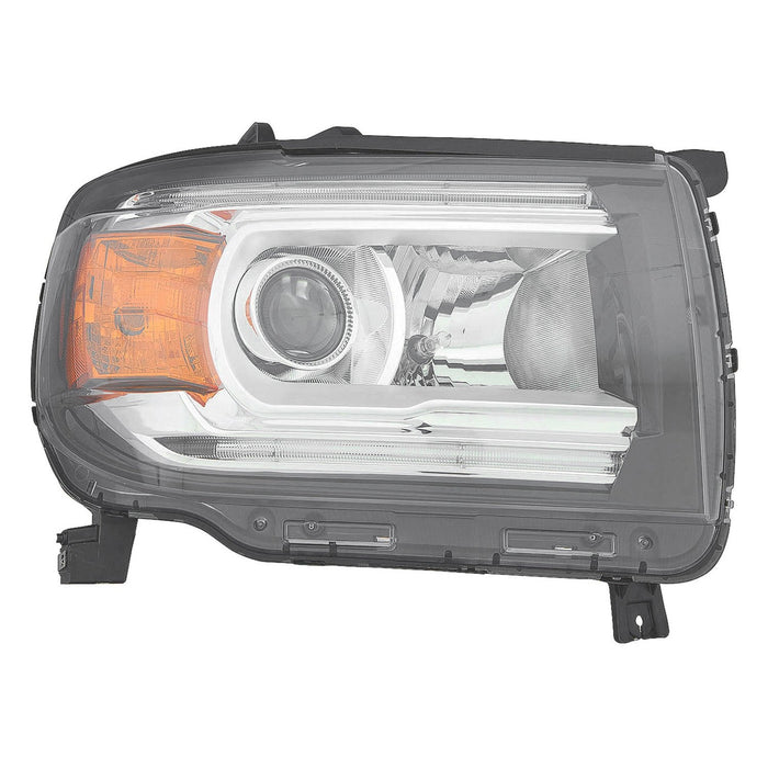 2015-2022 GMC Canyon Passenger Side Headlight Assembly Composite - GM2503412-Partify-Painted-Replacement-Body-Parts