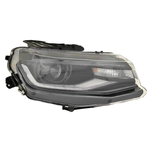 2016-2022 Chevrolet Camaro Passenger Side Headlight Assembly Hid W/O Level Control Composite - GM2503423-Partify-Painted-Replacement-Body-Parts