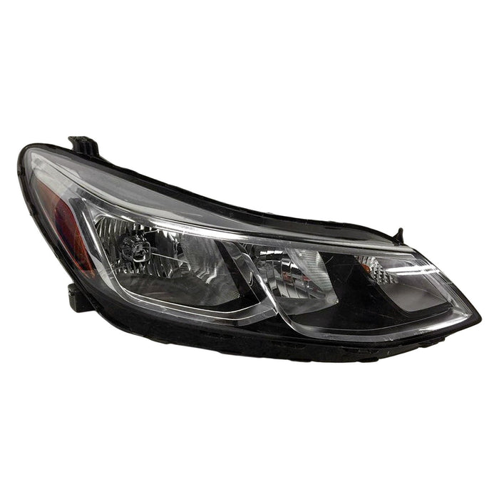 2016-2019 Chevrolet Cruze LS Passenger Side Headlight Assembly Halogen W/O Daytime Running Lamps Composite - GM2503428-Partify-Painted-Replacement-Body-Parts