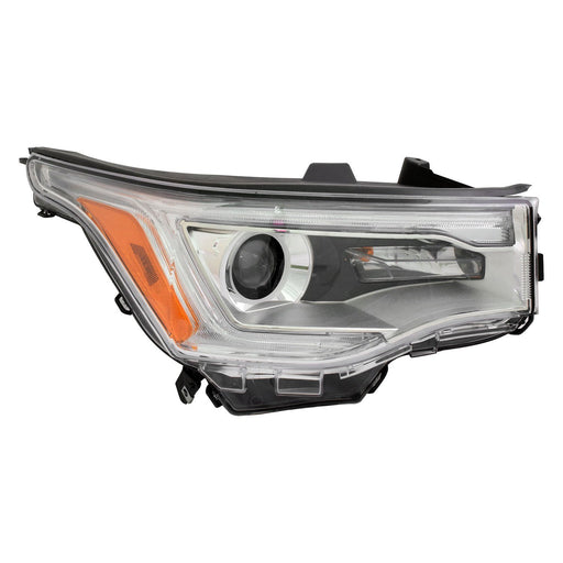 2017-2019 GMC Acadia Passenger Side Headlight Assembly Halogen W/Led Drl W/O All Terrain Pkg Composite - GM2503446-Partify-Painted-Replacement-Body-Parts