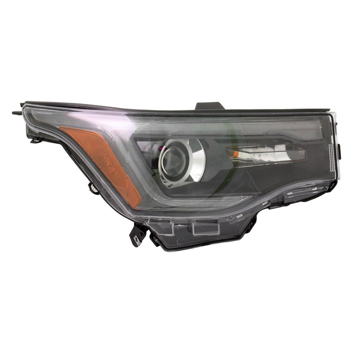 2017-2019 GMC Acadia Passenger Side Headlight Assembly Halogen W/Led Drl W/All Terrain Pkg Composite - GM2503447-Partify-Painted-Replacement-Body-Parts