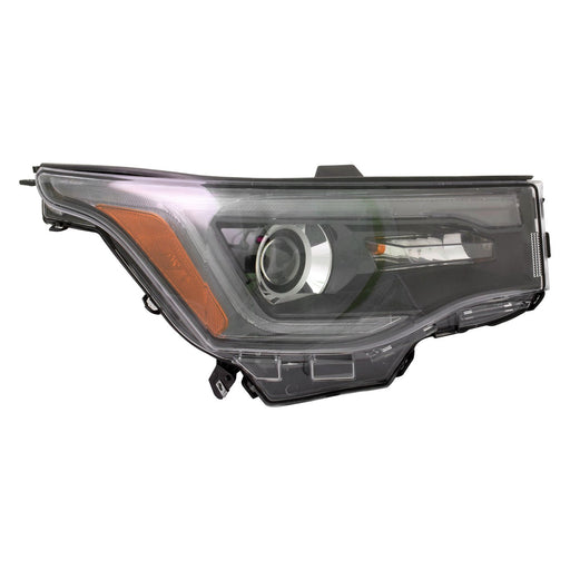2017-2019 GMC Acadia Passenger Side Headlight Assembly Halogen W/Led Drl W/All Terrain Pkg Composite - GM2503447-Partify-Painted-Replacement-Body-Parts