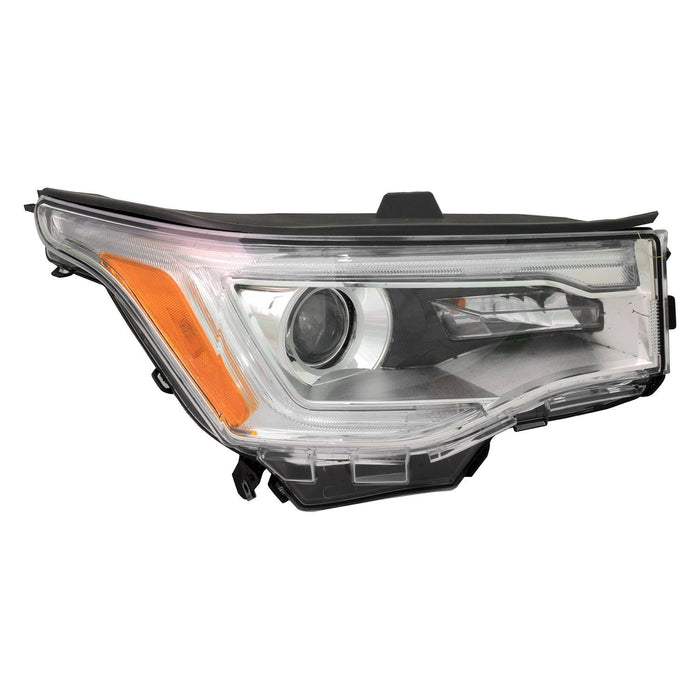 2017-2019 GMC Acadia Passenger Side Headlight Assembly Hid Composite - GM2503448-Partify-Painted-Replacement-Body-Parts