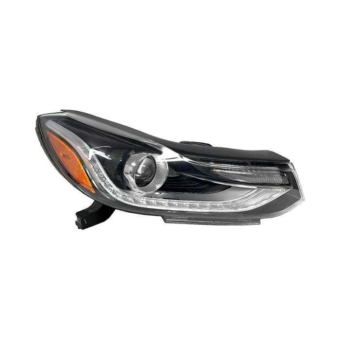 2017-2022 Chevrolet Trax Passenger Side Headlight Assembly Projector Type W/Led Drl W/O Auto H/Lamp Control Composite - GM2503450-Partify-Painted-Replacement-Body-Parts