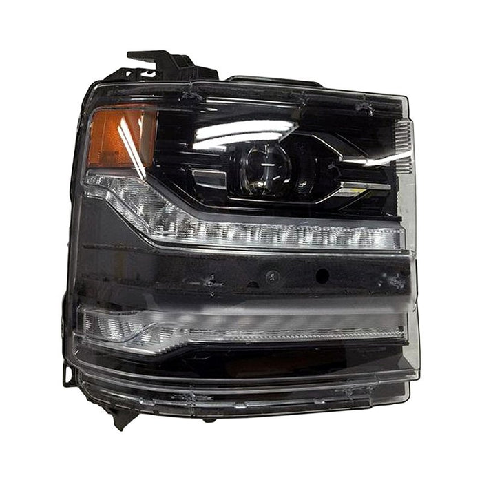 2016-2018 Chevrolet Silverado 1500 Passenger Side Headlight Assembly Led Composite - GM2503456-Partify-Painted-Replacement-Body-Parts