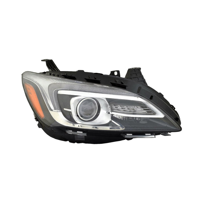 2017-2019 Buick LaCrosse Passenger Side Headlight Assembly W/O Adaptive Headlamps Composite - GM2503466-Partify-Painted-Replacement-Body-Parts