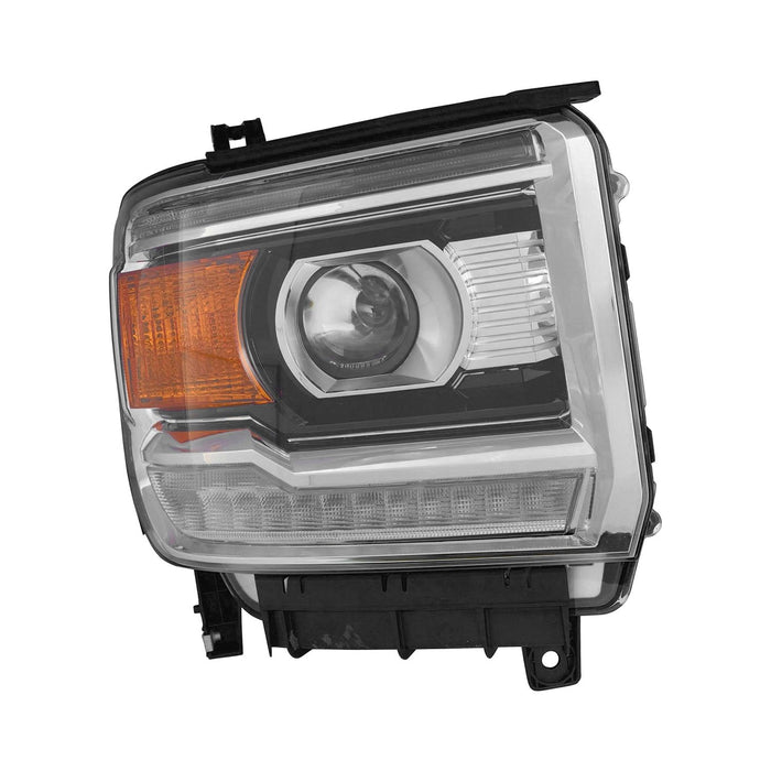 2016-2017 GMC Sierra 2500/3500 Passenger Side Headlight Assembly Hid 1St Design Composite - GM2503471-Partify-Painted-Replacement-Body-Parts