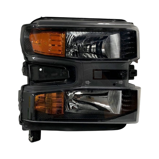 2019-2022 Chevrolet Silverado 1500/1500 LTD Passenger Side Headlight Assembly Halogen Composite - GM2503491-Partify-Painted-Replacement-Body-Parts
