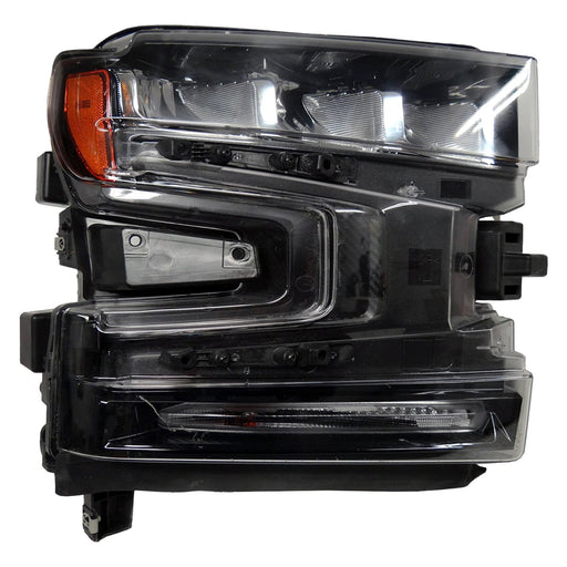 2019-2022 Chevrolet Silverado 1500/1500 LTD Passenger Side Headlight Assembly Led W/O Intelligent High Beams W/O Bezel Composite - GM2503497-Partify-Painted-Replacement-Body-Parts