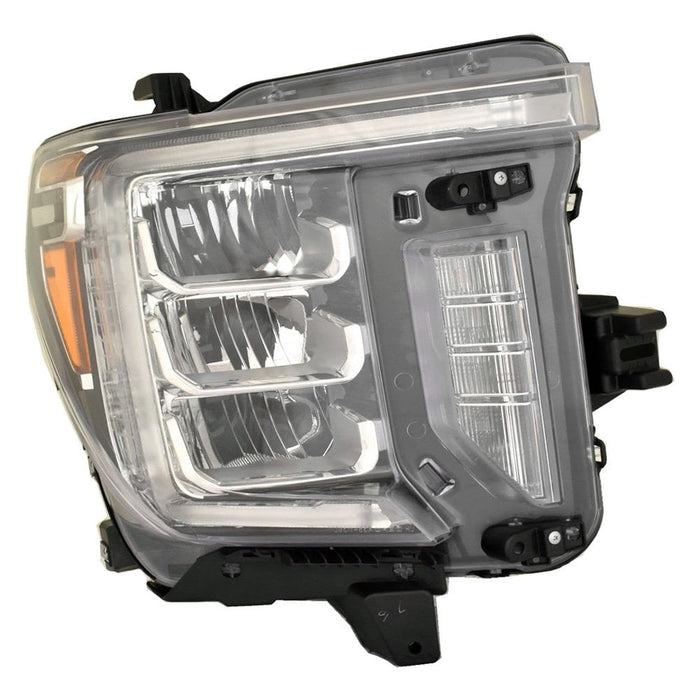 2020-2023 GMC Sierra 2500/3500 Passenger Side Headlight Assembly W/Led Signal Lamp Composite - GM2503513-Partify-Painted-Replacement-Body-Parts