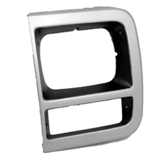 1992-1996 Chevrolet G10/G20/G30/GMC G1500/G2500/G3500 Driver Side Headlight Door Through Early 1996 W/Single Rectangular Headlamp - GM2512181-Partify-Painted-Replacement-Body-Parts