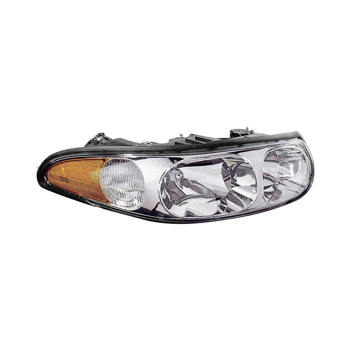 2000-2005 Buick LeSabre Custom Passenger Side Headlight Lens Housing W/Cornering & Marker Lamp W/Fluted High Beam Surface - GM2519152-Partify-Painted-Replacement-Body-Parts