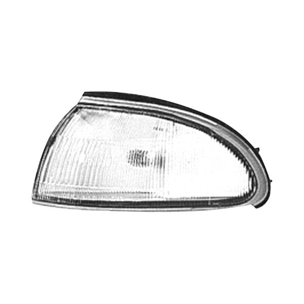 1993-1997 Geo Prizm Driver Side Parking Light Assembly Includes Marker Lamp - GM2520127-Partify-Painted-Replacement-Body-Parts